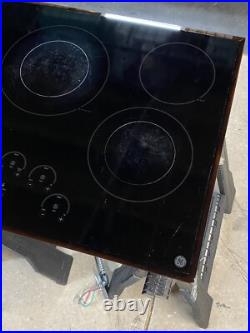 GE Profile Series PP9030DJ1BB 30 Built-In Electric Cooktop Black 5 Elements GE Profile Series PP9030DJ1BB 30 Built-In Electric Cooktop Black 5 Elements