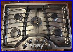 thumbnail image 2 of LAP 5-Pack GE Range Knobs, Stainless Steel, WB03X25796, Fits PGP953 PGP959 PGP976 Models 2 of 5