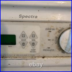 GE Spectra Electric stove