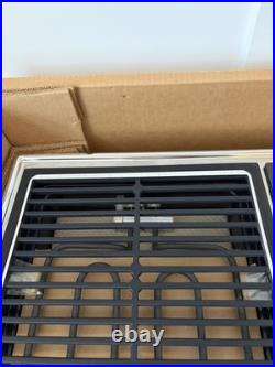 GE Vintage 36 Electric Cooktop with Grill & Downdraft Model JP676 New Open Box