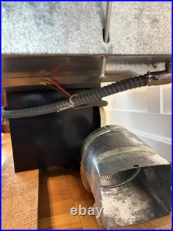 GE Vintage 36 Electric Cooktop with Grill & Downdraft Model JP676 New Open Box