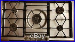 Gaggenau 200 KG291120CA 36 Gas (Natural & LP) Cooktop with 5 Burners, Stainless