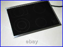 Gaggenau Ck171614 27 Electric Touch Control Cooktop Black With Stainless Trim