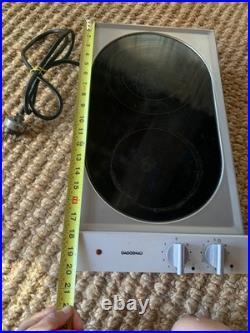 Gaggenau Dual Burner Electric Cooktop 240 Volts Pre Owned