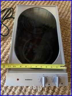 Gaggenau Dual Burner Electric Cooktop 240 Volts Pre Owned