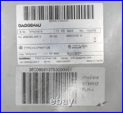 Gaggenau Teppanyaki VP421610 15 Drop-In Griddle 400 series, retail display-read