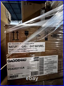 Gaggenau VG425211CA 15 NG 2-Burner Stainless Steel Cooktop Fast Ignition NEW Gaggenau VG425211CA 15 NG 2-Burner Stainless Steel Cooktop Fast Ignition NEW