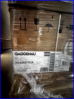 Gaggenau VG425211CA 15 NG 2-Burner Stainless Steel Cooktop Fast Ignition NEW Gaggenau VG425211CA 15 NG 2-Burner Stainless Steel Cooktop Fast Ignition NEW