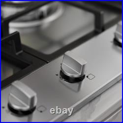 Gas Cooktop 36 inch with 5 Sealed Burners, Stainless Steel Built-in