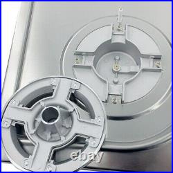 Gas Cooktop 4 Burners Built-In Stainless Steel Gas Stove with NG/LPG Convert