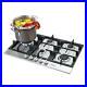 Gas-Cooktop-Stainless-HAIER-30-Inch-wide-HCC3230AGS-01-is