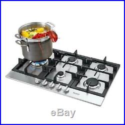 Gas Cooktop Stainless HAIER 30 Inch wide HCC3230AGS