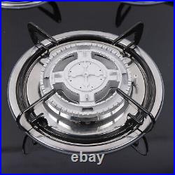 Gas Cooktop Stainless Steel 5 Burners NG/LPG Dual Fuel Gas Stovetop 30 inch