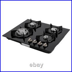 Gas Cooktop Stove Top 4 Burners NG/LPG Built-in Kitchen Gas Stove Tempered Glass Gas Cooktop Stove Top 4 Burners NG/LPG Built-in Kitchen Gas Stove Tempered Glass