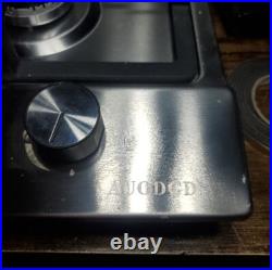 Gas Cooktop12Inch, Built in Gas Cooktop 2 Burners Stainless Steel Stove with N