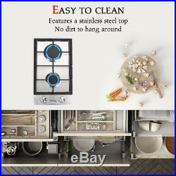 Gasland Chef GH30SF Built-in Gas Stove Top 12'' With 2 Sealed Burners