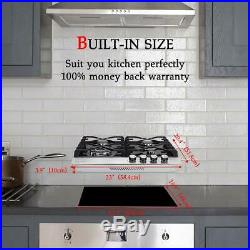 Gasland Chef GH60BF 24'' Built-in Gas Stove Top with 4 Sealed Burners, LP/NG