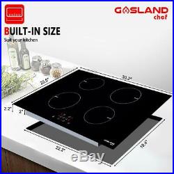 Gasland Chef IH77BF 30'' Built-in Induction Stove, 220V Vitro Ceramic Surface