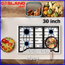 Gasland chef 30 in. Built-in Gas Cooktop with 4 Burners Stainless Steel Stove Top