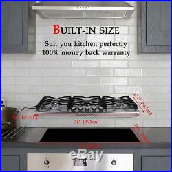 Gasland chef Gas Cooktop 36'' Built-in Gas Stove Top with 5 Sealed Burners