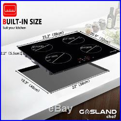 Gasland chef IH60BF Built-in Induction Cooker, 24'' Electric Stove With 4 Burners
