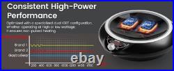 GastroGear 1700W Induction Cooktop Wok With Pan 1.97 Deep Induction Burner
