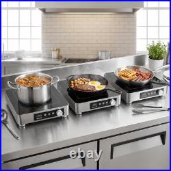 GastroGear 1800W 100V~185V Induction Cooktop 11.4 Coil Electric Stove Hot Plate