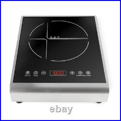GastroGear 1800W 100V~185V Induction Cooktop With 24H Timer