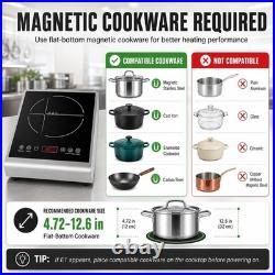 GastroGear 1800W 100V~185V Induction Cooktop With 24H Timer
