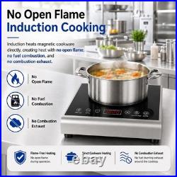 GastroGear 1800W 100V~185V Induction Cooktop With 24H Timer