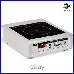 GastroGear 3500W 220V Commercial Induction Cooktop Electric Stove Burner Plate