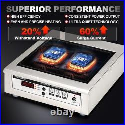 GastroGear 3500W 220V Commercial Induction Cooktop Electric Stove Burner Plate