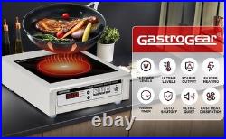 GastroGear 3500W 220V Commercial Induction Cooktop Electric Stove Burner Plate