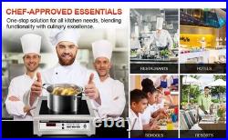 GastroGear 3500W 220V Commercial Induction Cooktop Electric Stove Burner Plate