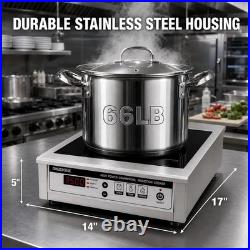 GastroGear 3500W 220V Commercial Induction Cooktop induction Stove Burner Plate