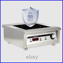 GastroGear 5000W 190275V Induction Cooktop Commercial Electric Stove Burner Pro