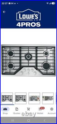 Ge CAFE Cook top CGP95362MS1 36x21x6 Cooktop