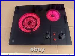 Ge Model Jp256bm3bb 21 Electric Cooktop Black