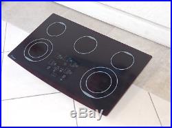 Ge Monogram Zeu36rbf1bb 36 In Electric Ceramic Digital Touch Control Cooktop