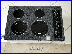 Ge Profile Series Model Jp939w0h1ww 30 Electric Touch Control Cooktop Black