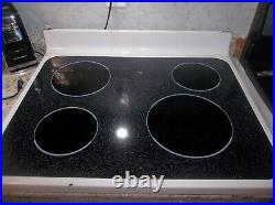 Ge Range Complete Glass Top With All 4 Burners Included. From Model Jbp66wk2ww