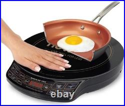 Gold Precision Induction Cooktop, Portable, Powerful with Large 8 Heating Co