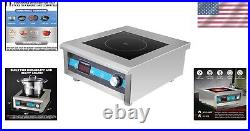 Heavy-Duty 5000W Induction Cooktop with Even Heating Ideal for Commercial Us