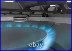 Hestan KGC30 30 Inch Gas Cooktop with 5 Sealed Burners, Heavy-Duty Cast-Iron