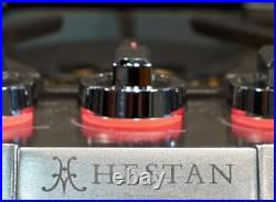 Hestan KGC30 30 Inch Gas Cooktop with 5 Sealed Burners, Heavy-Duty Cast-Iron