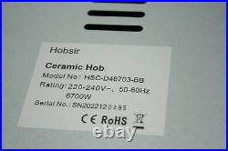 Hobsir hob D46703-BB Electric Cooktop 30in Knob Control Built-in w 4 Burners