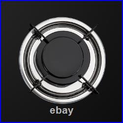 Home Embedded Gas Hob 3 Fire Level & Stove-Top Burner With Thermocouple Protection