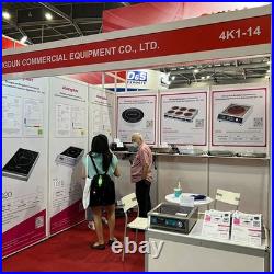 Induction Cooktop 1800W Commercial Electric Stove Burner Hot Plate 18h Timer