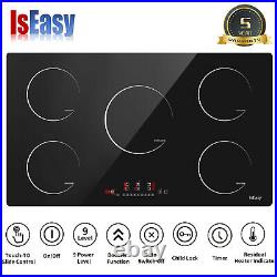 Induction Cooktop 36, Electric Stove, Built-in Stove Top, 5 Burners, Countertop US