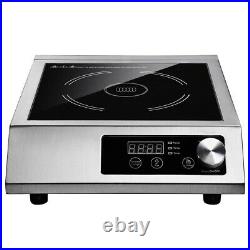 Induction Cooktop Burner 3500W Commercial stainless steel induction cooktop